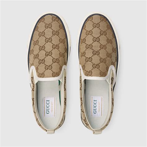 gucci sneakers tennis|gucci tennis 1977 slip on.